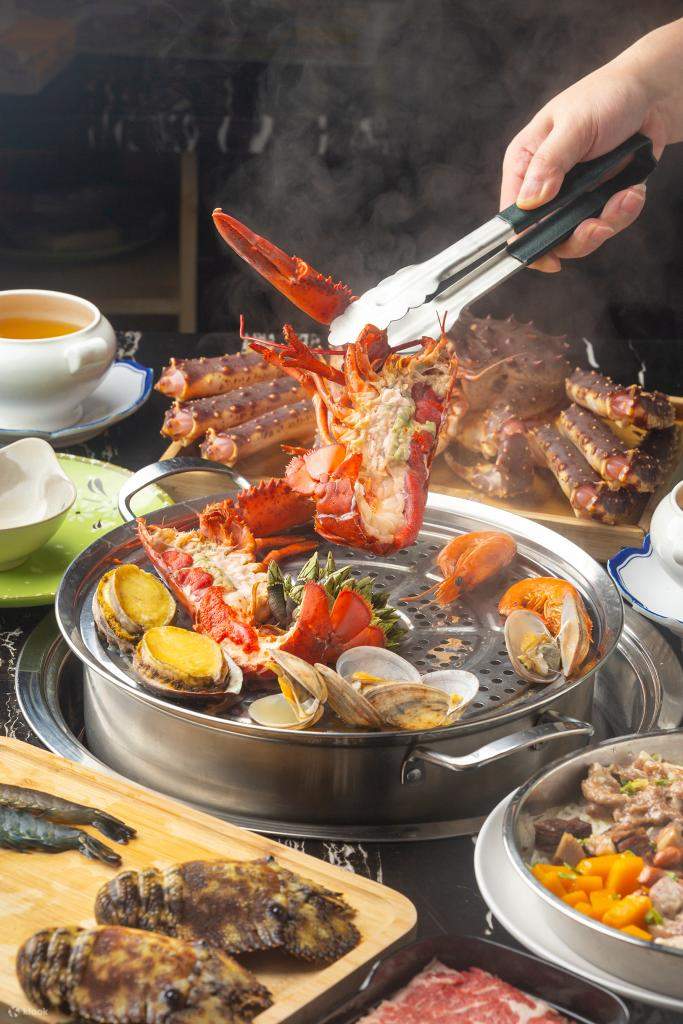 Yuan Wei Xiaoju | 150 Minuten Langusten-Meeresfrüchte-Dampfgarer-All-you-can-eat | Langusten, Austern | Mong Kok, Kwun Tong, Jordan | Angebot für Chinesische Wollhandkrabben 2024